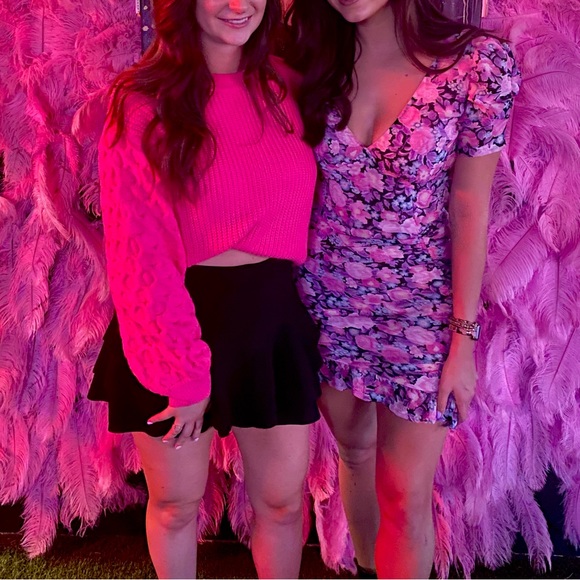 H&M FLORAL MINI DRESS - Picture 3 of 3